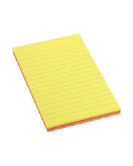 NOTES SAMOPRZYLEPNY D.RECT 98x150mm 100K NEON W LINIE