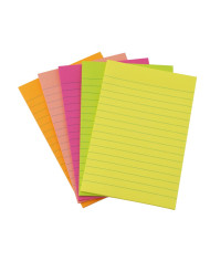 NOTES SAMOPRZYLEPNY D.RECT 98x150mm 100K NEON W LINIE