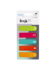 ZAKŁADKI INDEKSUJĄCE SMART PET FRESH 12x45mm 5x25szt OFFICE