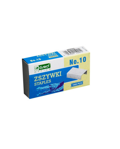 ZSZYWKI D.RECT 10mm a'1000 10szt