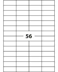 ETYKIETA SAMOPRZYLEPNA D.RECT A4 56szt 52.5x21.2 100ark